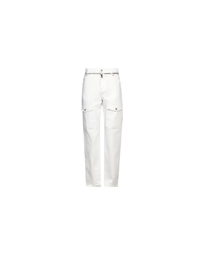 Balmain HOSEN & RÖCKE - Jeanshosenauf YOOX.COM Weiß