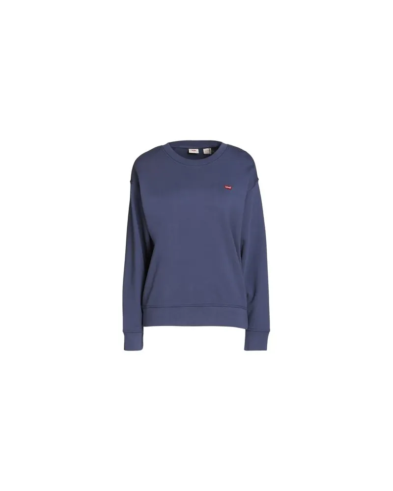 Levi's STANDARD CREW  - TOPS - Sweatshirtsauf YOOX.COM Marineblau