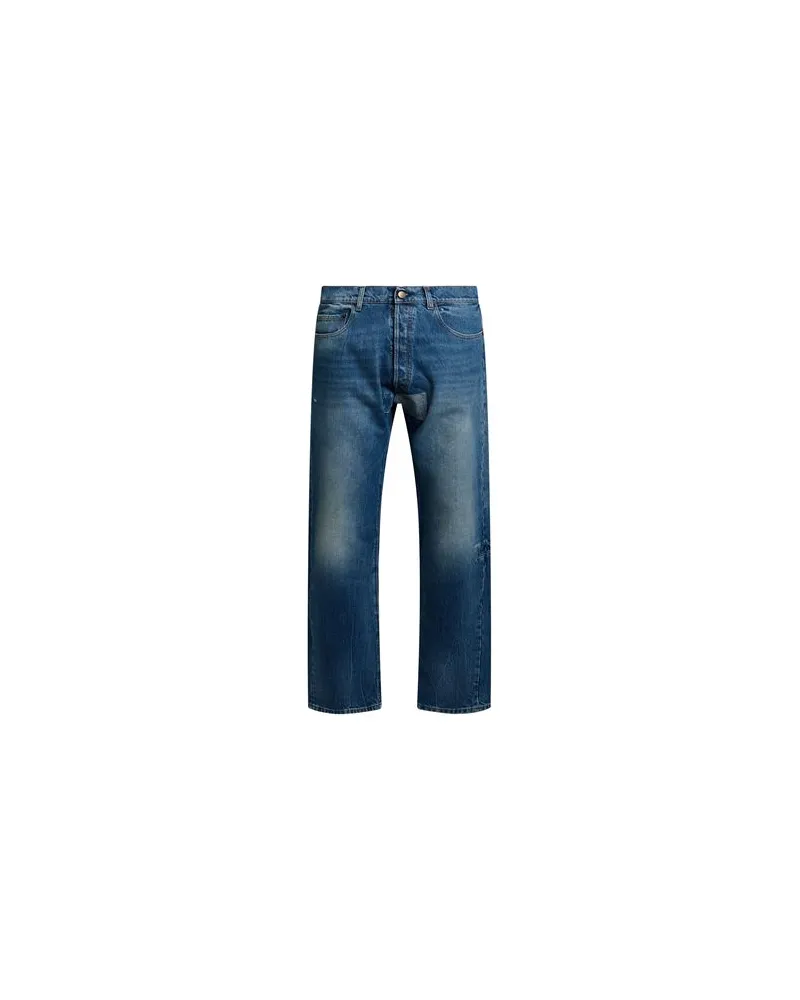 Maison Margiela HOSEN & RÖCKE - Jeanshosenauf YOOX.COM Blau