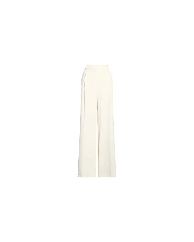 Icona By Kaos HOSEN & RÖCKE - Hosenauf YOOX.COM Cremeweiß