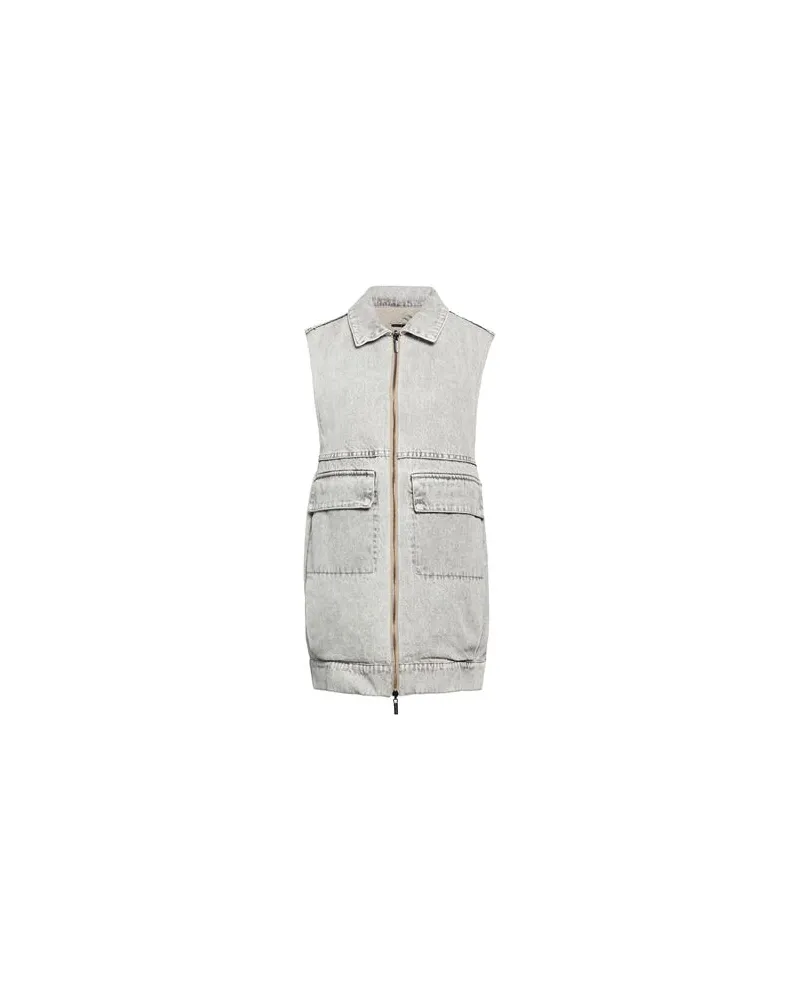 Armani Exchange JACKEN & MÄNTEL - Jeansjacken/Mäntelauf YOOX.COM Hellgrau