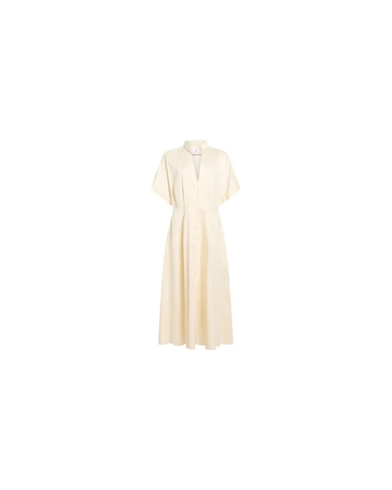 Compagnia Italiana KLEIDER - Maxi-Kleiderauf YOOX.COM Elfenbein