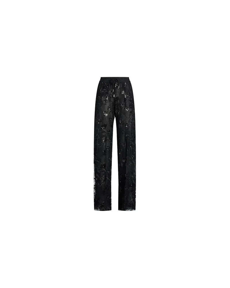 Ermanno Scervino HOSEN & RÖCKE - Hosenauf YOOX.COM Schwarz