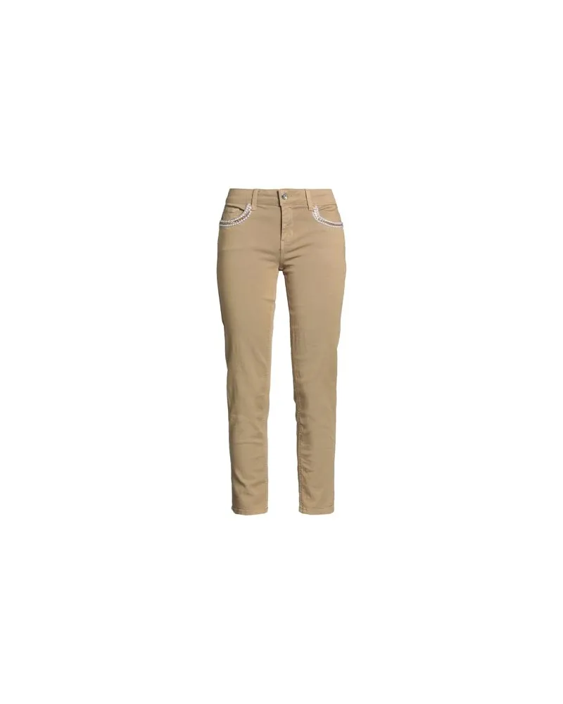 Liu Jo HOSEN & RÖCKE - Jeanshosenauf YOOX.COM Khaki