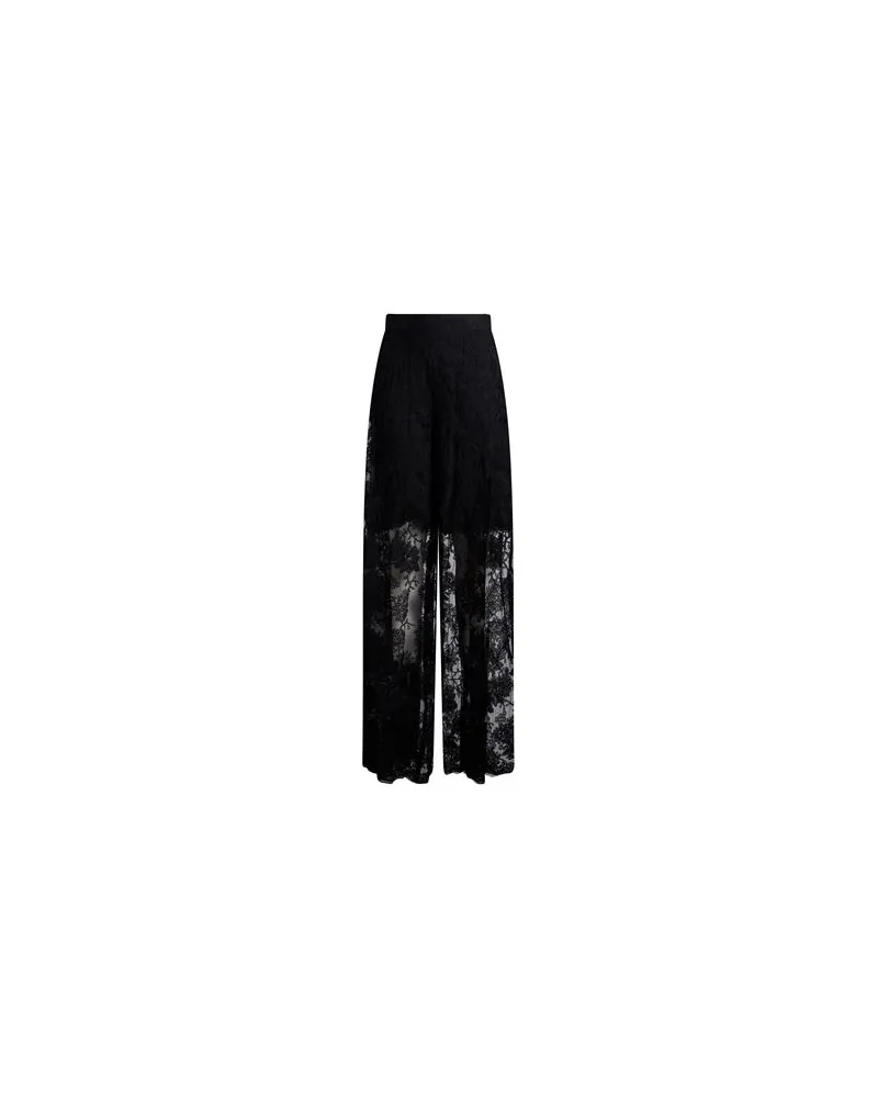Ermanno Scervino HOSEN & RÖCKE - Hosenauf YOOX.COM Schwarz