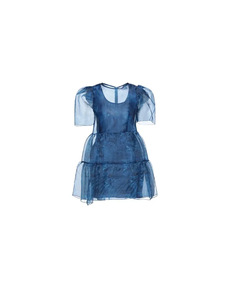 BERNA KLEIDER - Mini-Kleiderauf YOOX.COM Blau