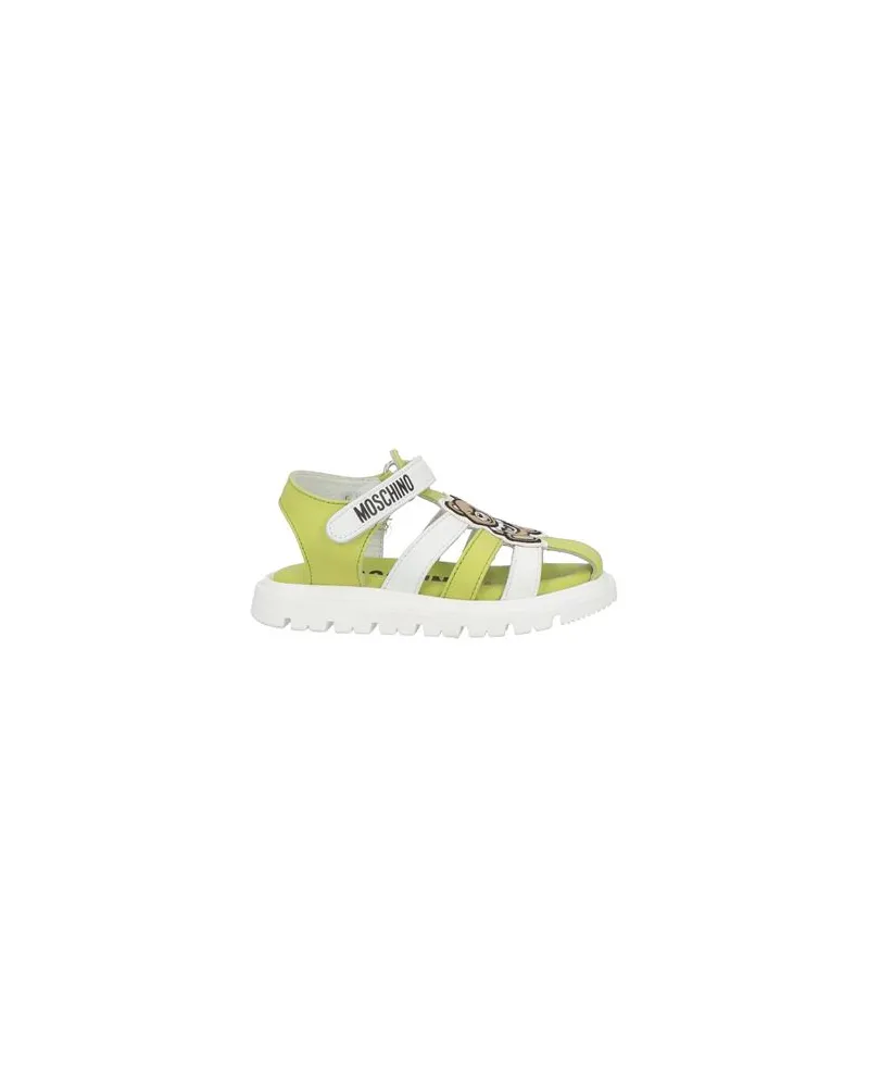 Moschino SCHUHE - Sandalenauf YOOX.COM Limettengrün