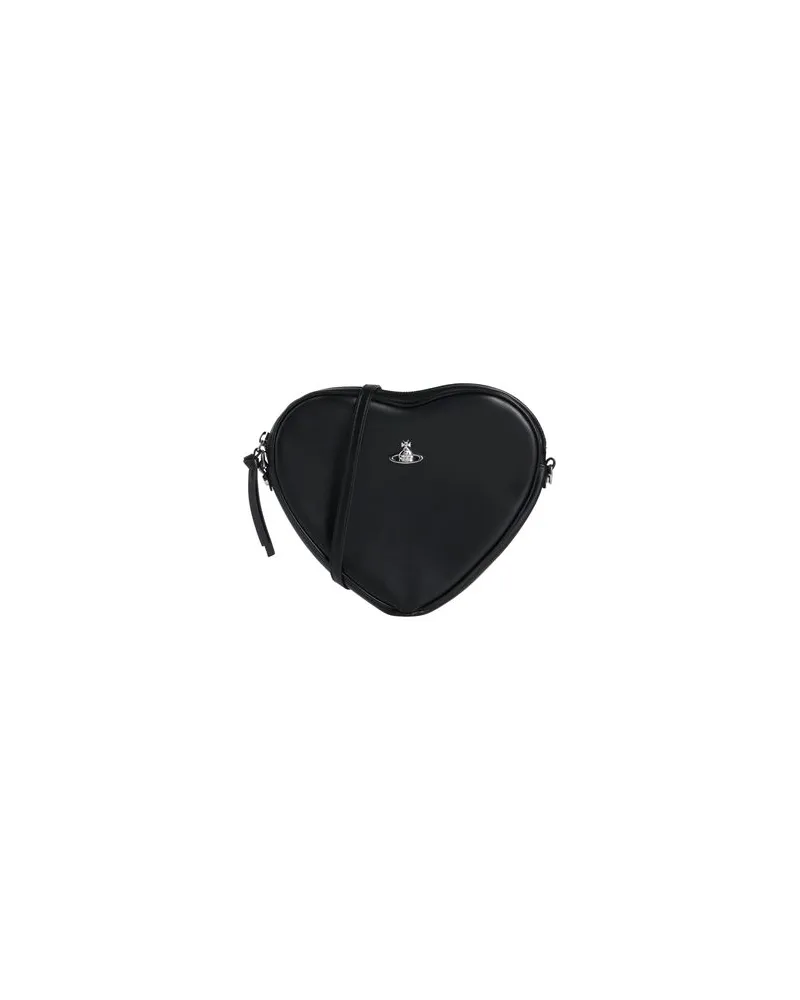 Vivienne Westwood ALEXA HEART CROSSBODY - TASCHEN - Umhängetascheauf YOOX.COM Schwarz