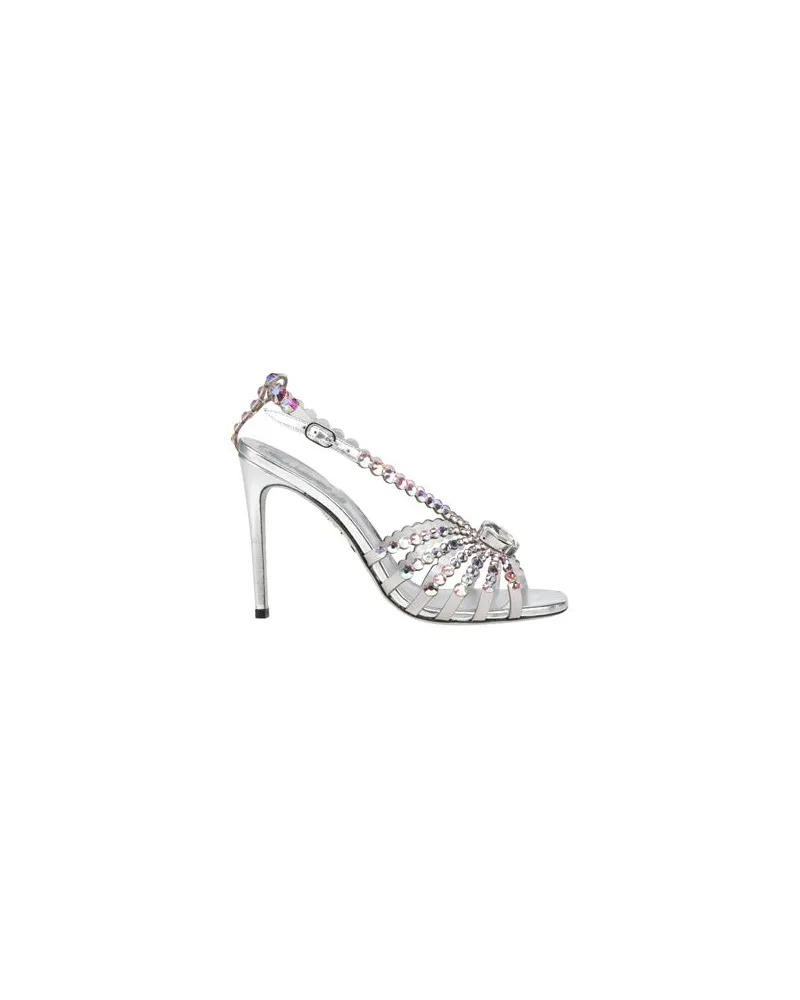 René Caovilla SCHUHE - Sandalenauf YOOX.COM Silber