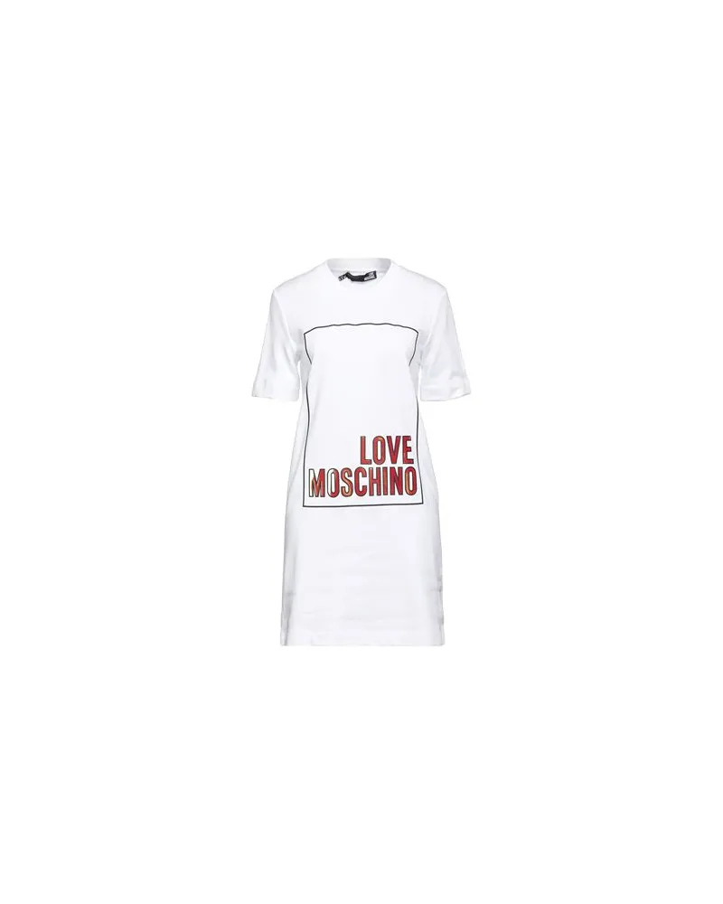 Moschino KLEIDER - Mini-Kleiderauf YOOX.COM Weiß