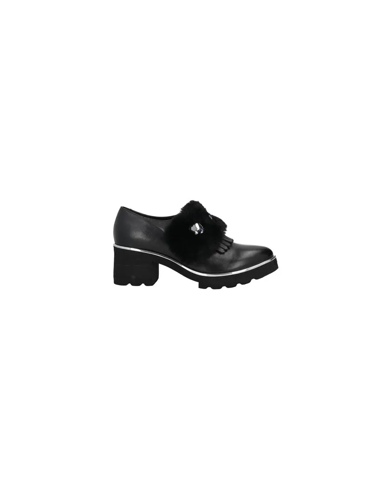 F.lli Bruglia SCHUHE - Mokassinsauf YOOX.COM Schwarz