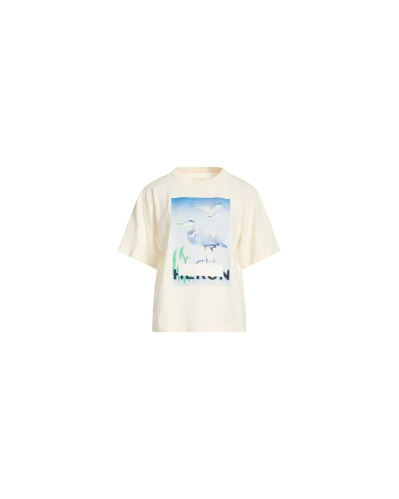 Heron Preston TOPS - T-shirtsauf YOOX.COM Elfenbein