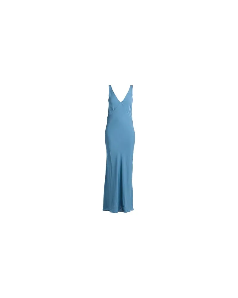 Jacob Lee KLEIDER - Maxi-Kleiderauf YOOX.COM Blaugrau