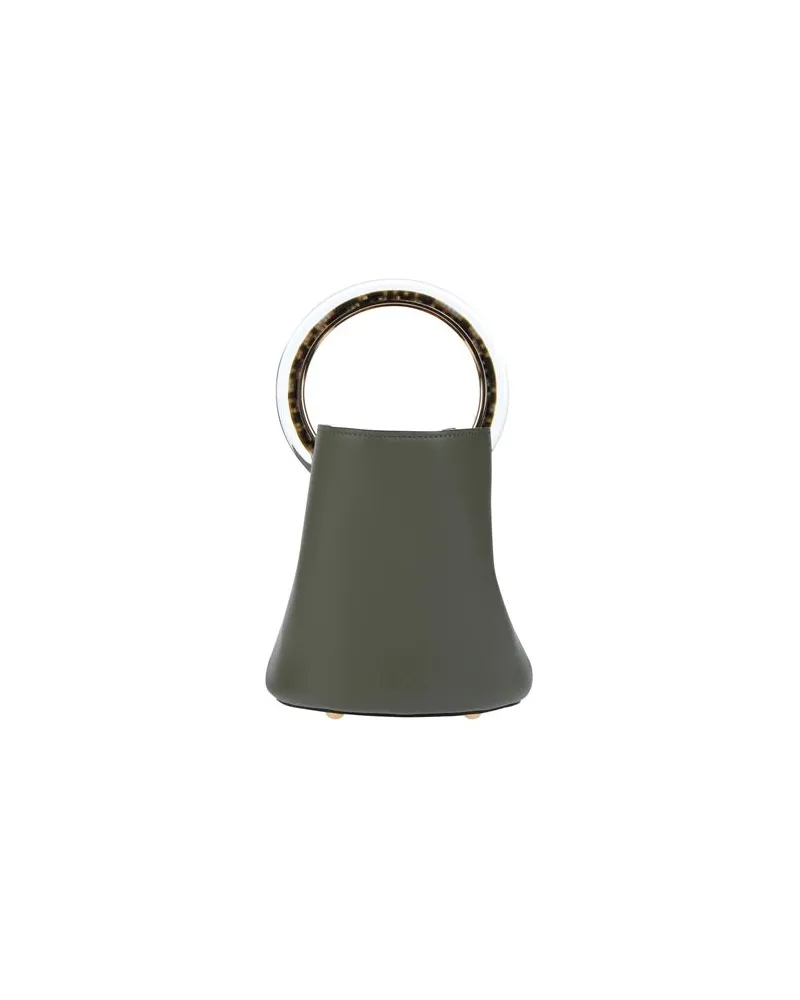 Marni TASCHEN - Handtaschenauf YOOX.COM Militärgrün