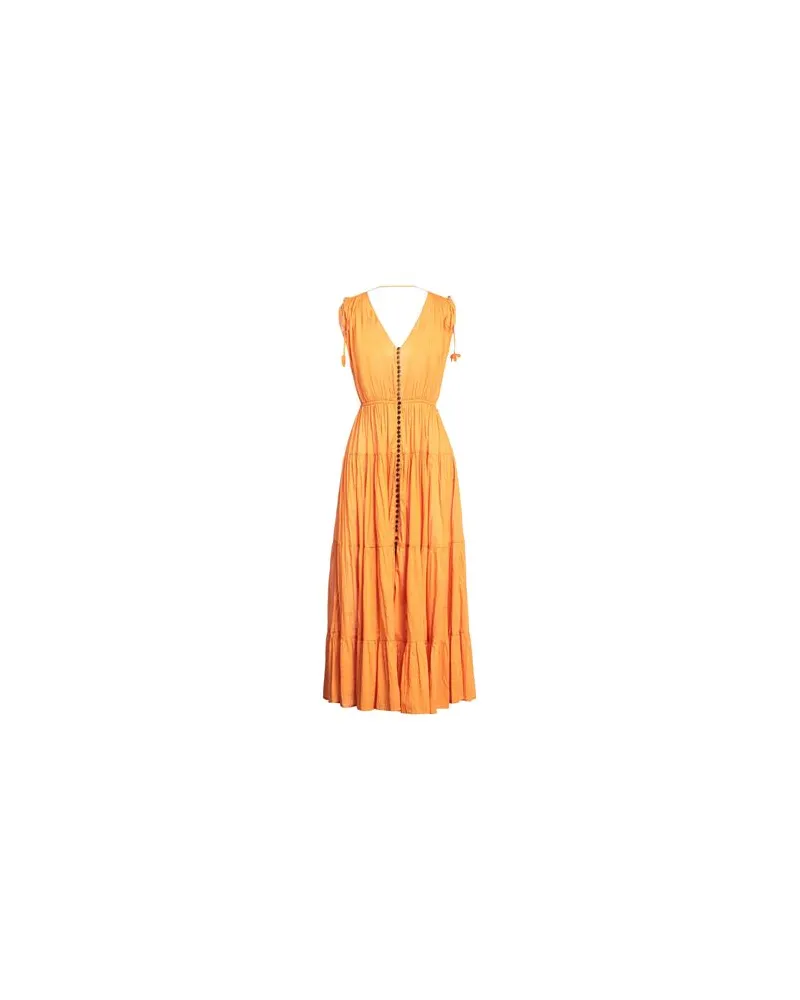 ottod’Ame KLEIDER - Maxi-Kleiderauf YOOX.COM Orange