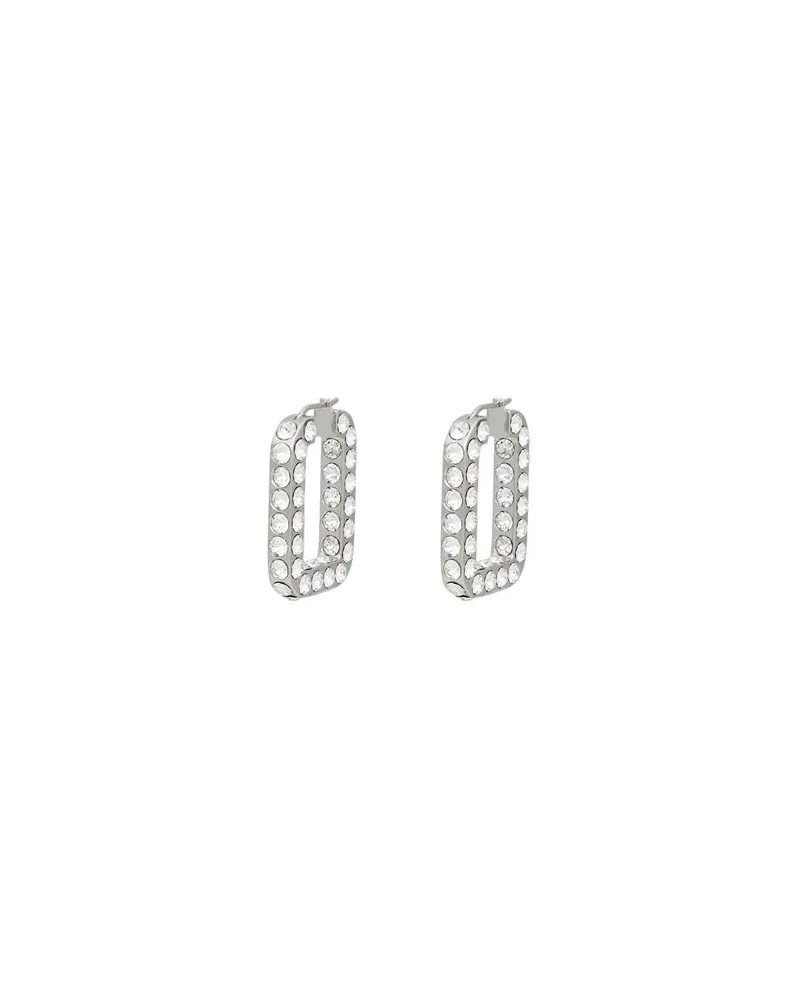 Amina Muaddi SCHMUCK und UHREN - Ohrringeauf YOOX.COM Silber