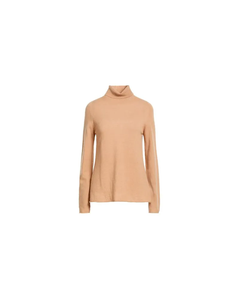 Kaos STRICKWAREN - Rollkragenpulloverauf YOOX.COM Kamel
