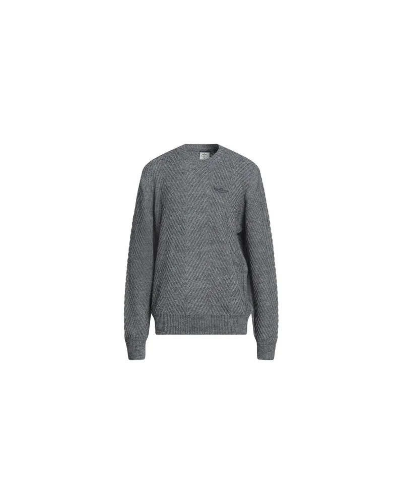 Aeronautica Militare STRICKWAREN - Pulloverauf YOOX.COM Grau