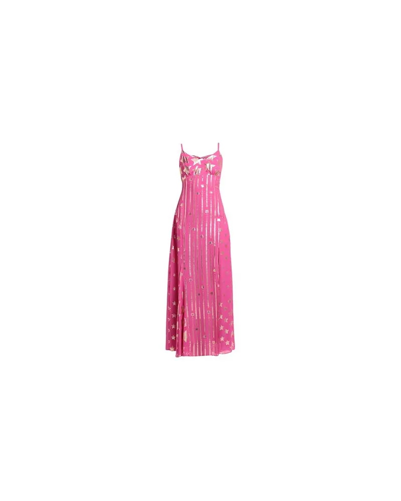 LoveShackFancy KLEIDER - Maxi-Kleiderauf YOOX.COM Magenta