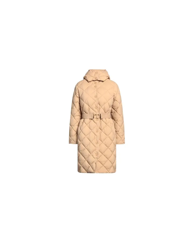 Twin-Set JACKEN & MÄNTEL - Pufferjacken & Daunenjackenauf YOOX.COM Sand