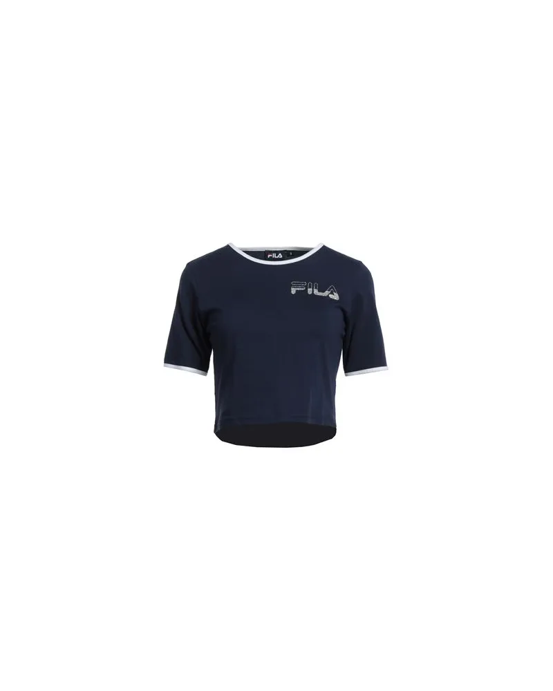 Fila TOPS - T-shirtsauf YOOX.COM Marineblau