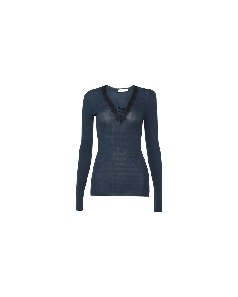 Sandro STRICKWAREN - Pulloverauf YOOX.COM Nachtblau