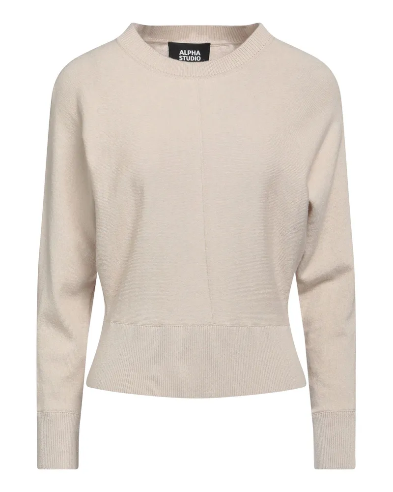 Alpha Studio Pullover Beige