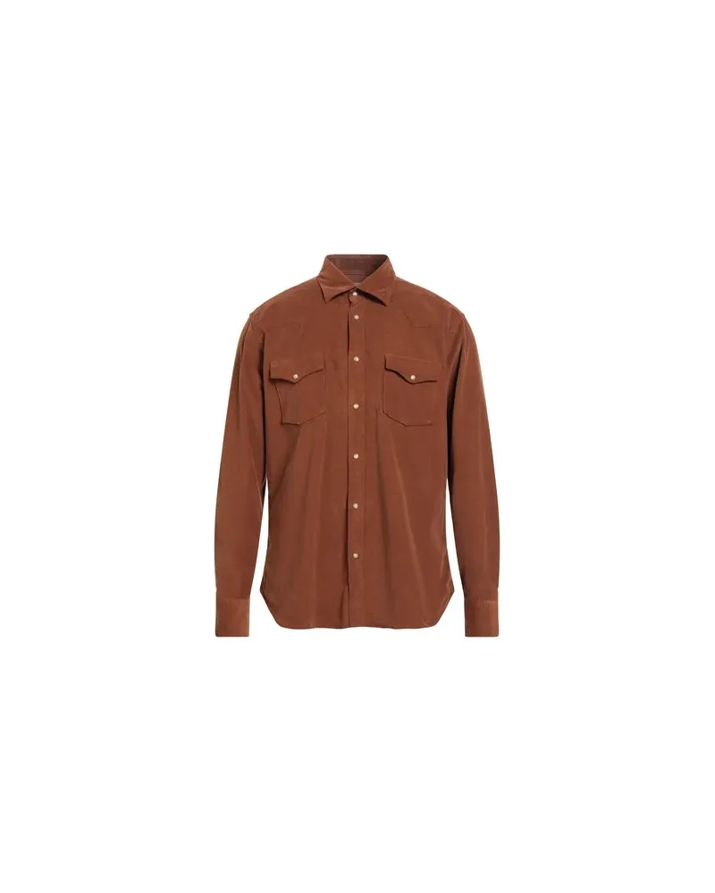 Tintoria Mattei TOPS - Hemdenauf YOOX.COM Braun