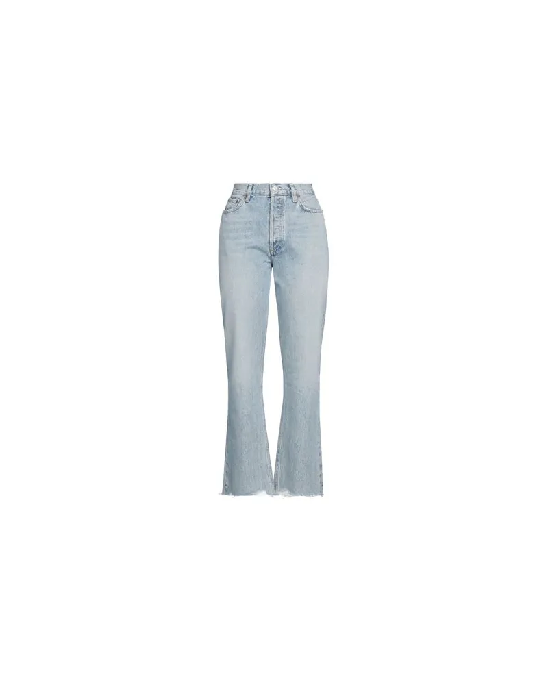 AGOLDE HOSEN & RÖCKE - Jeanshosenauf YOOX.COM Blau