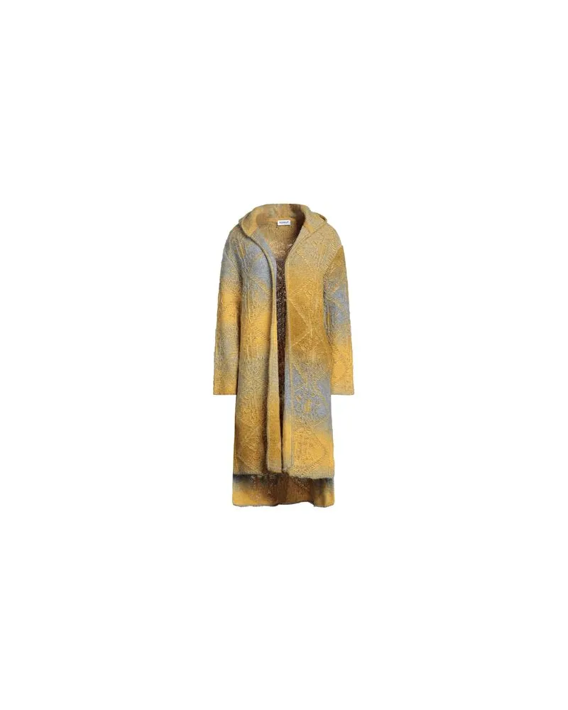 Dondup STRICKWAREN - Strickjackenauf YOOX.COM Senf