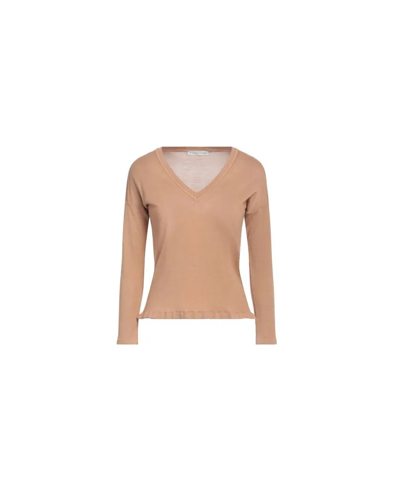 Caractère STRICKWAREN - Pulloverauf YOOX.COM Kamel
