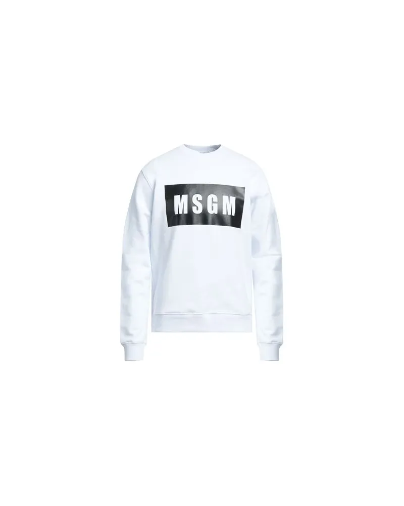MSGM TOPS - Sweatshirtsauf YOOX.COM Weiß