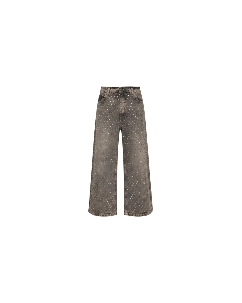 8PM HOSEN & RÖCKE - Jeanshosenauf YOOX.COM Braungrau