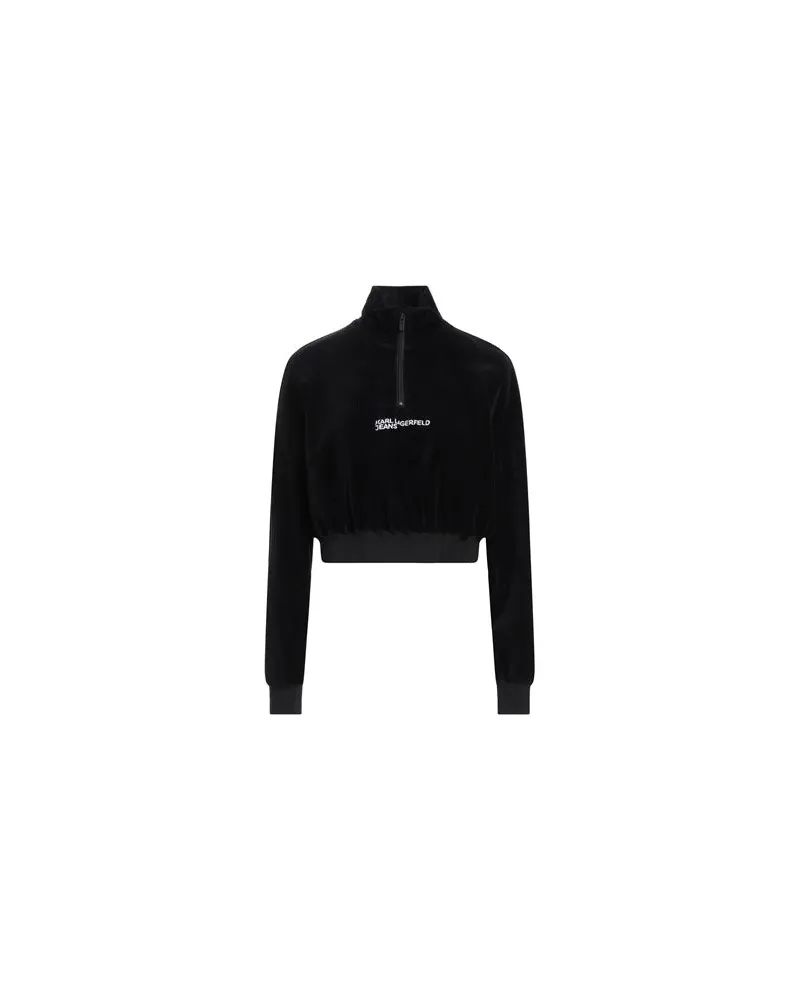 Karl Lagerfeld TOPS - Sweatshirtsauf YOOX.COM Schwarz