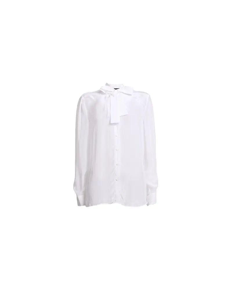 Armani Exchange TOPS - Hemdenauf YOOX.COM Weiß
