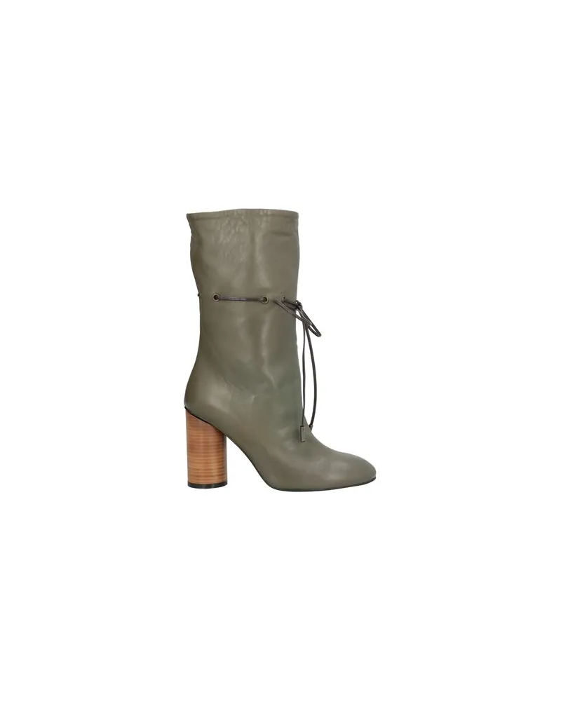 Manila Grace SCHUHE - Stiefelettenauf YOOX.COM Militärgrün