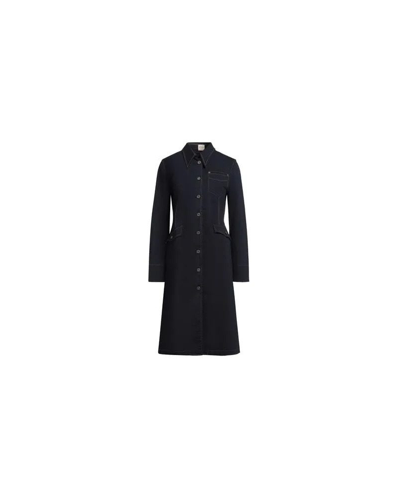 TOD'S KLEIDER - Midi-Kleiderauf YOOX.COM Blau