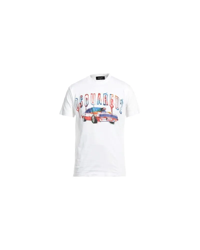 Dsquared2 TOPS - T-shirtsauf YOOX.COM Weiß