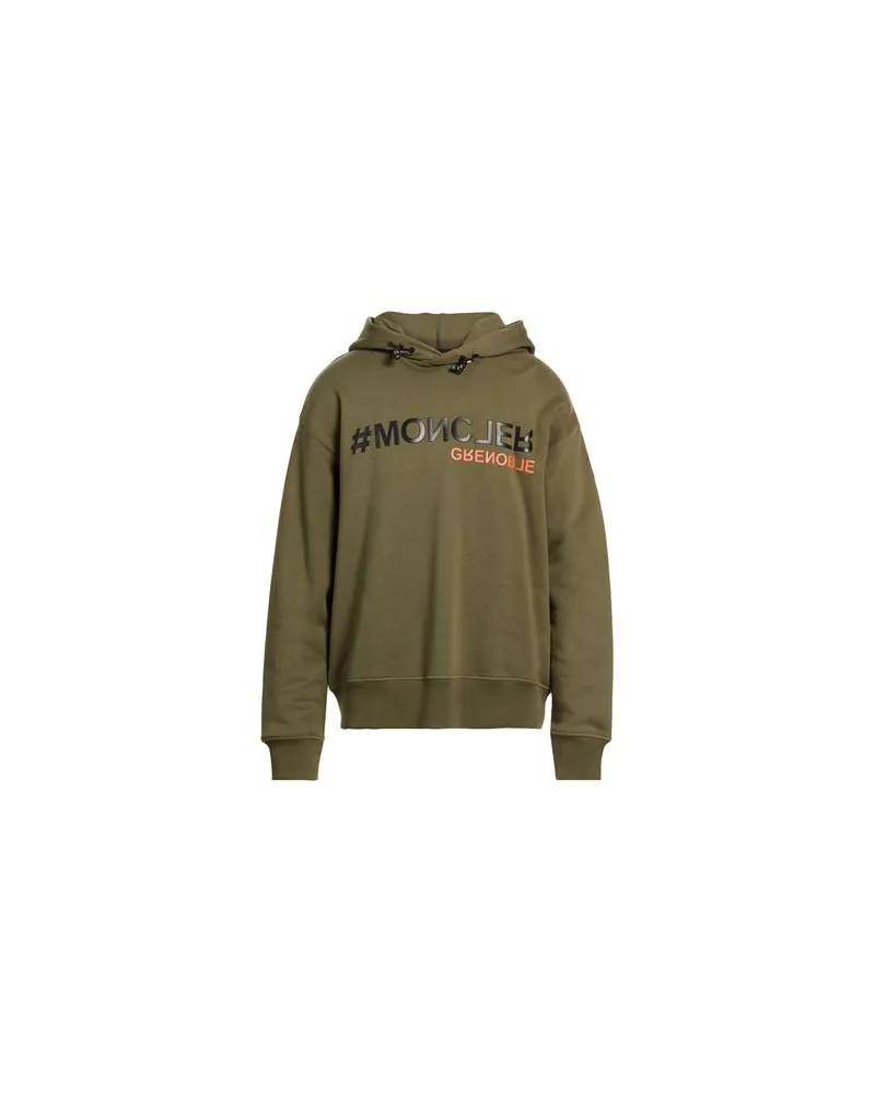 Moncler TOPS - Sweatshirtsauf YOOX.COM Militärgrün