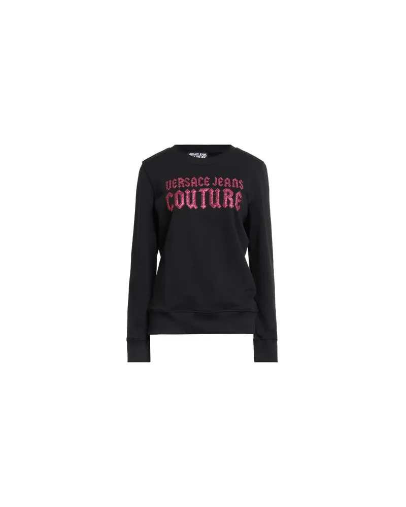 Versace Jeans TOPS - Sweatshirtsauf YOOX.COM Schwarz