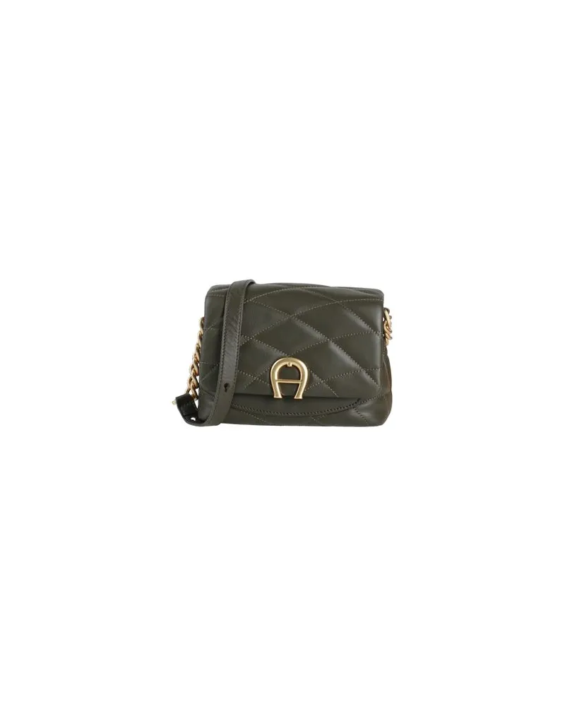 Aigner TASCHEN - Umhängetascheauf YOOX.COM Militärgrün