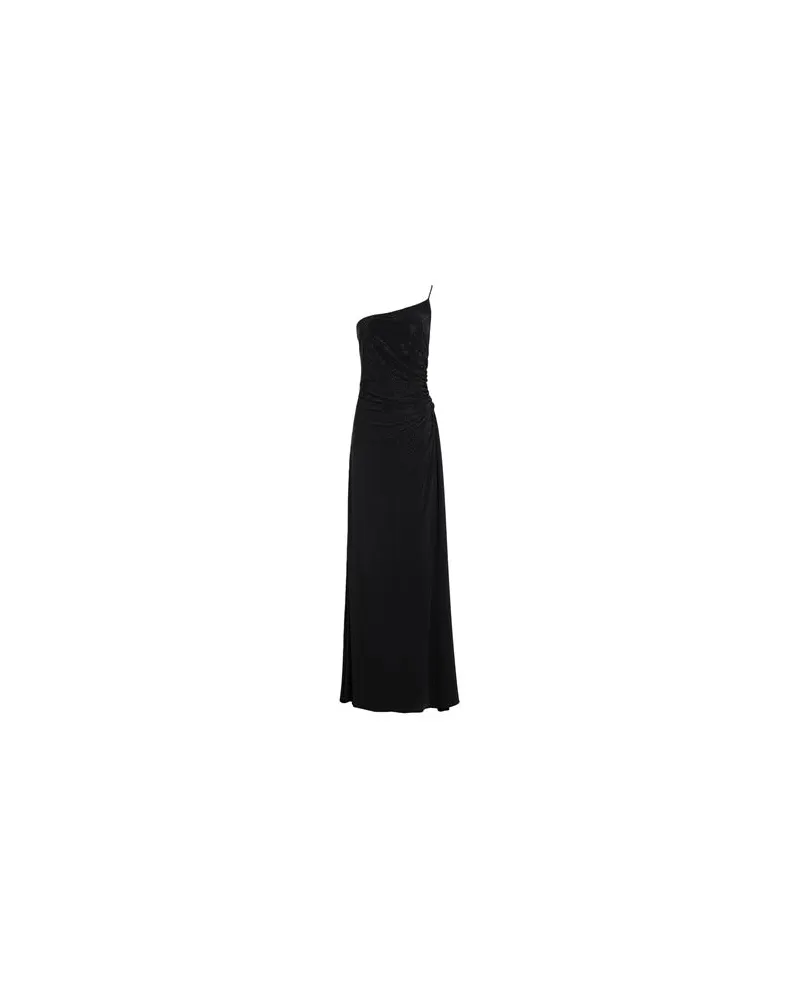 Halston KLEIDER - Maxi-Kleiderauf YOOX.COM Schwarz