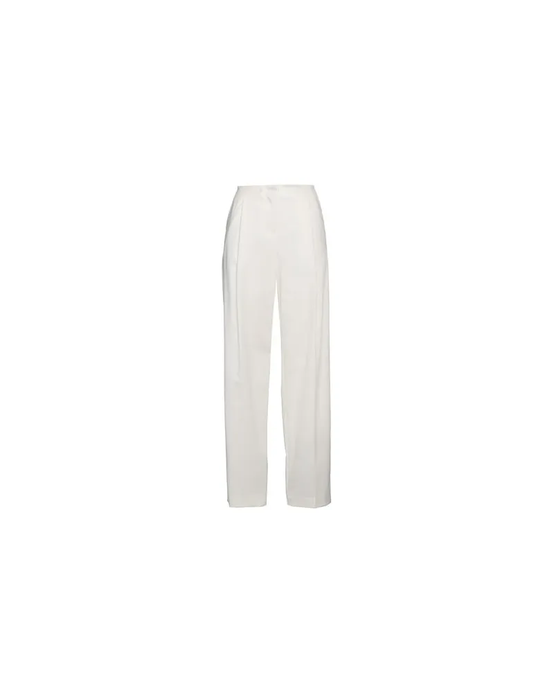 NUDE HOSEN & RÖCKE - Hosenauf YOOX.COM Elfenbein