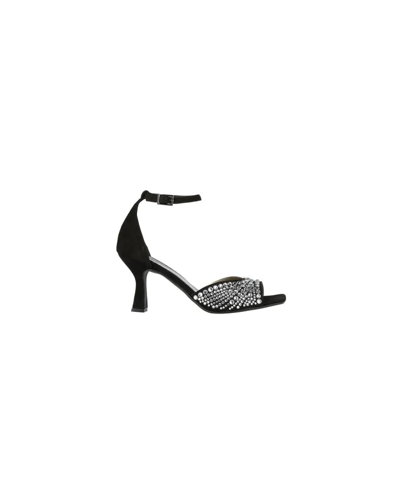 Nila & Nila SCHUHE - Sandalenauf YOOX.COM Schwarz