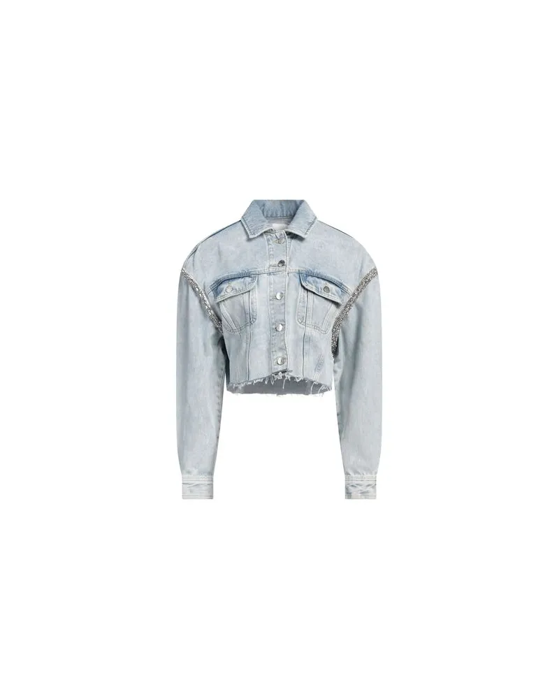 Sandro JACKEN & MÄNTEL - Jeansjacken/Mäntelauf YOOX.COM Blau