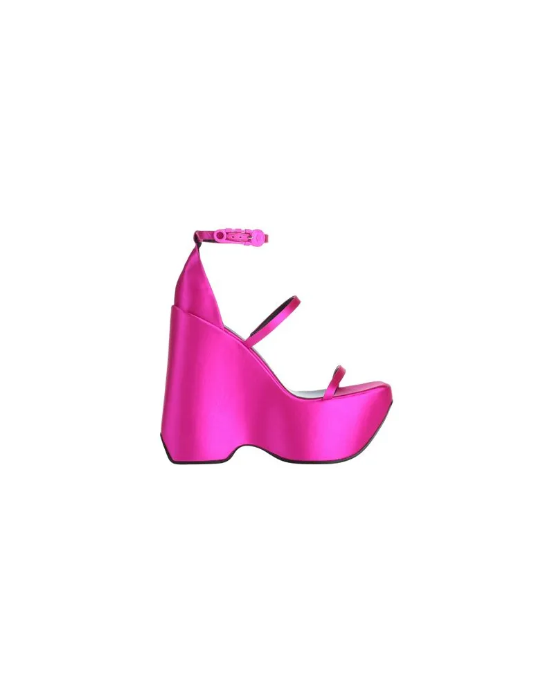 Versace SCHUHE - Sandalenauf YOOX.COM Magenta