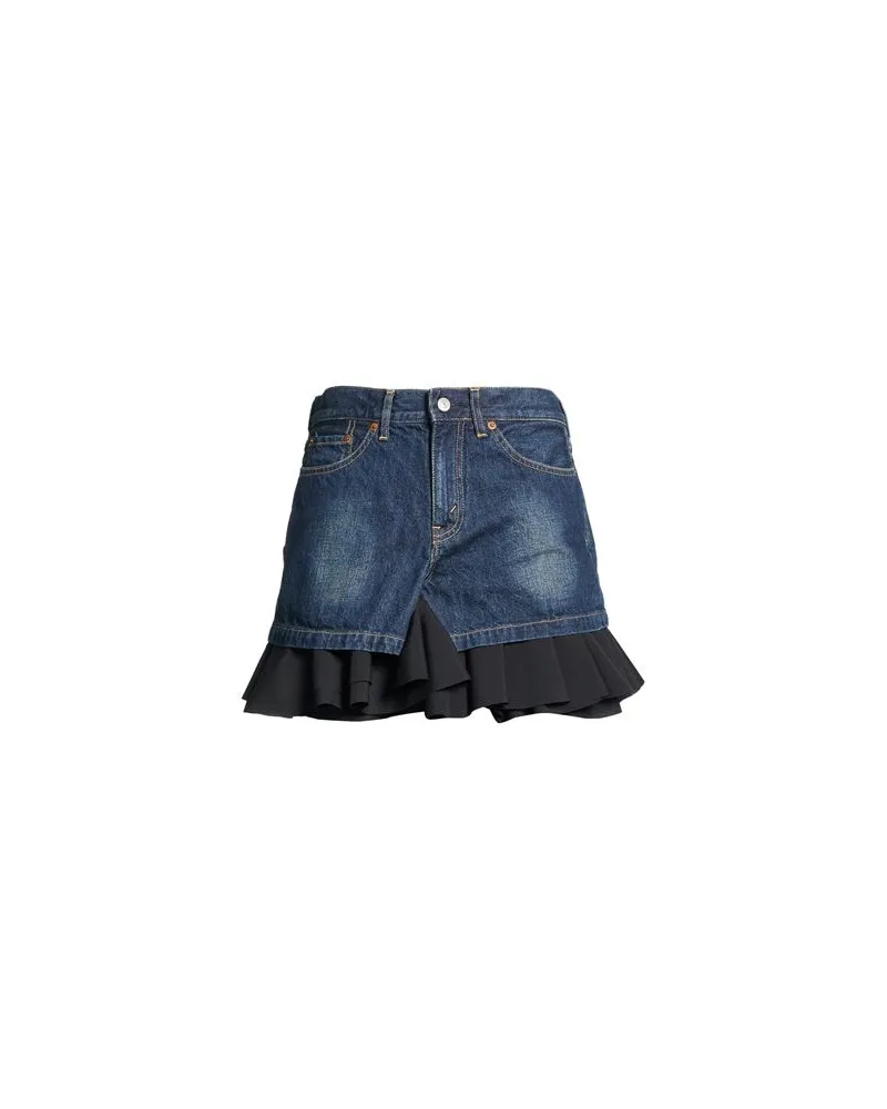 Junya Watanabe X LEVI HOSEN & RÖCKE - Jeansröckeauf YOOX.COM Blau