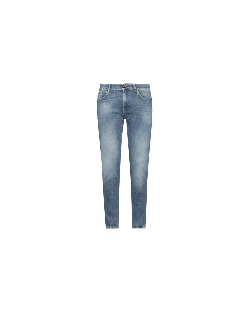 PT TORINO HOSEN & RÖCKE - Jeanshosenauf YOOX.COM Blau