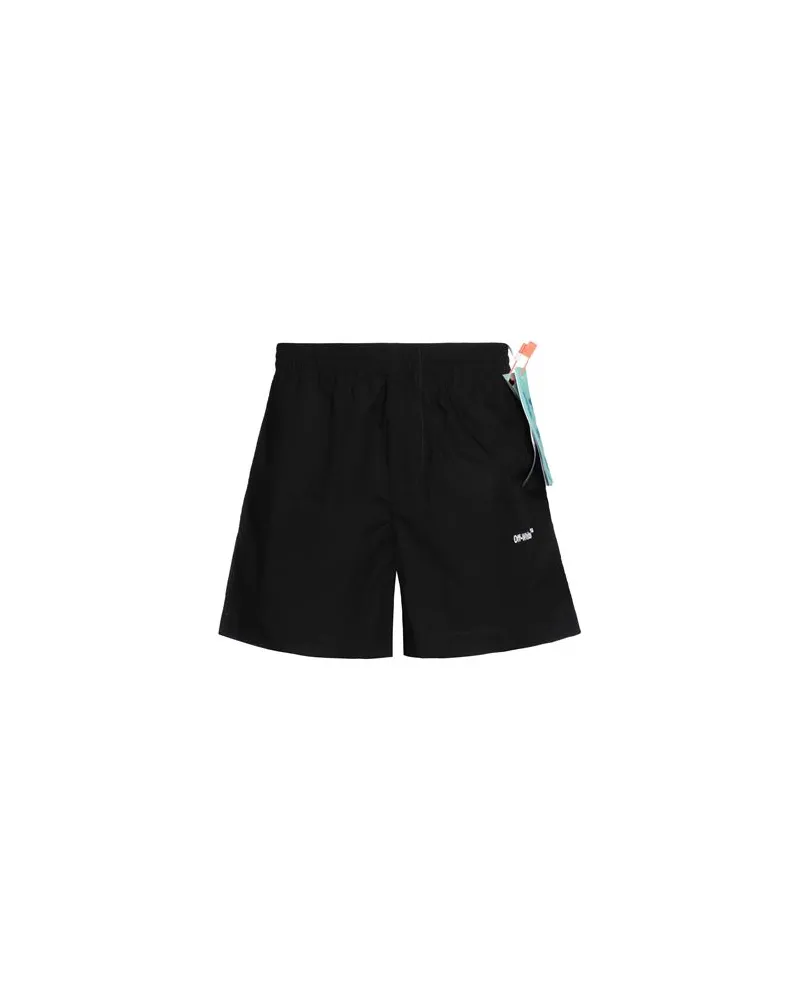 OFF-WHITE HOSEN & RÖCKE - Shorts & Bermudashortsauf YOOX.COM Schwarz