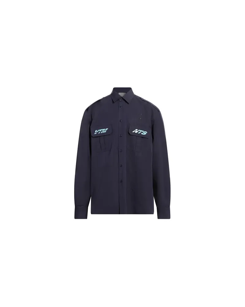 VTMNTS TOPS - Hemdenauf YOOX.COM Marineblau
